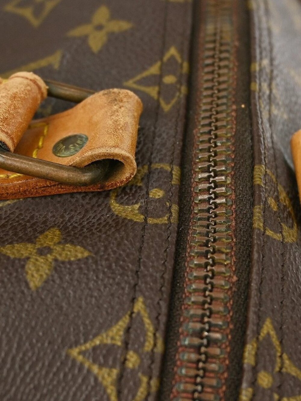 LOUIS VUITTON KEEPALL 50 TRAVEL HANDBAG MONOGRAM M41426 MB852 YQ06608 - Picture 14 of 15